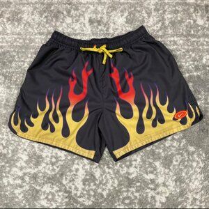 Nike Sportswear Woven Flow Americana Flame Shorts Mens Large DV9628-010